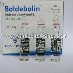BOLDEBOLIN ALPHA PHARMA 250MG