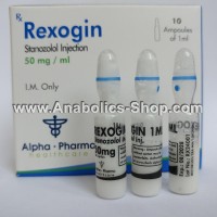 REXOGIN ALPHA PHARMA STANOZOLOL