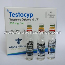 TESTOCYP TESTOSTERONE CYPIONATE ALPHA PHARMA